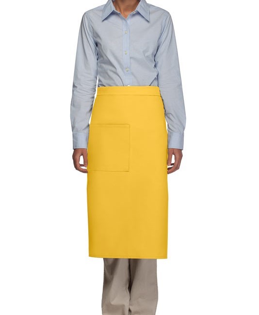 Yellow Full Length Waist Aprons